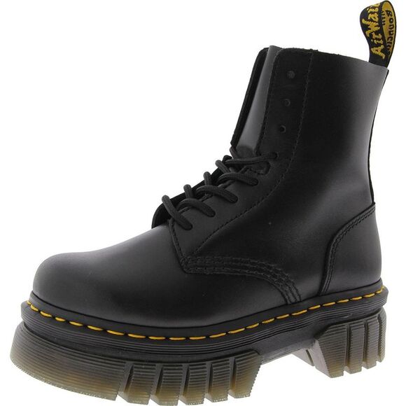 Dr. Martens Shoes - Dr. Martens Womens Audrick 8-Eye Boot Black Casual Combat & Lace-Up Boots NWT